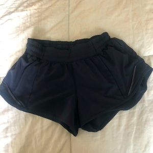 Black lulu lemon shorts